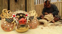 Topeng Barong Bali yang Mendunia Hadir di Indonesia Pavilion Topeng Barong Bali yang Mendunia Hadir di Indonesia Pavilion
