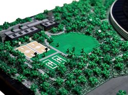 Keren! Replika Markas Utama Apple Terbuat dari Lego