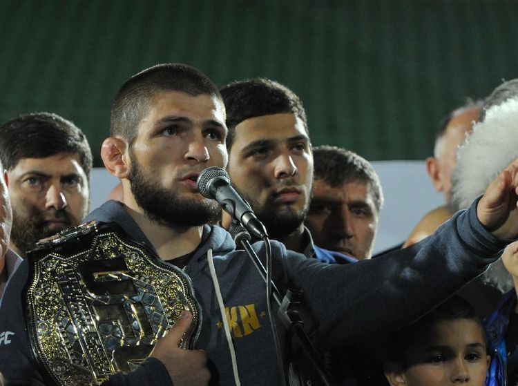 Pulang Kampung, Khabib Nurmagomedov Disambut Selayak Pahlawan