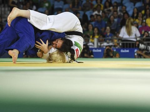 Ilustrasi olahraga judo