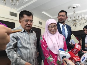 Bertemu JK, Wakil PM Malaysia Bahas Bantuan untuk Sulteng