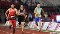 Yogo mengalahkan tujuh sprinter dari lima negara lain dalam perlombaan itu. Yogo ditempel ketat oleh wakil Iran, Ghasemi Davoudali yang membuat catatan waktu 11,97 detik. Dia pun berhak membawa pulang medali perak.