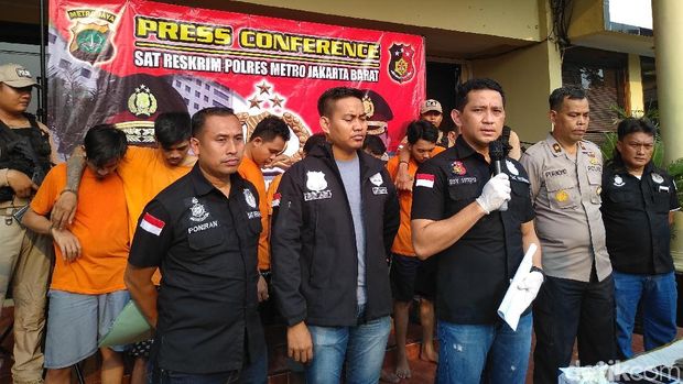 7 Komplotan Pencuri Motor di Jakbar Ditangkap, 3 Ditembak di Kaki