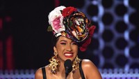 Sebagai penutup, ia sukses didaulat sebagai Favorite Artist Rap/Hip Hop. Foto: Kevin Winter/Getty Images For dcp