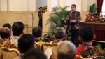 Jokowi Terima Rektor PTN dan Pejabat Kemenristekdikti di Istana