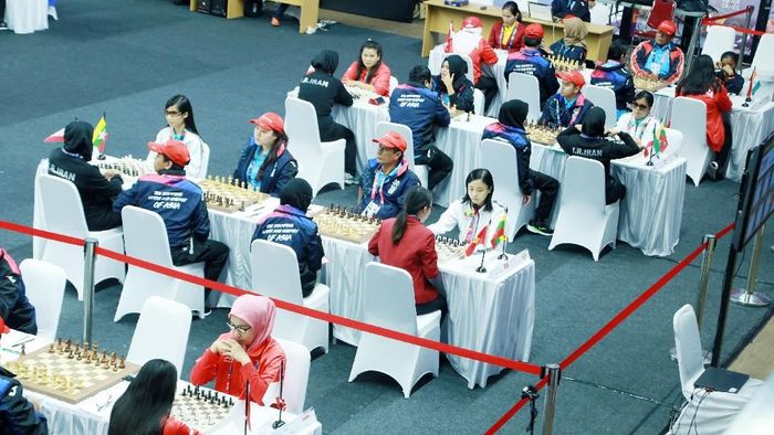 Catur dipertandingkan di Asian Para Games 2018 Jakarta. (Setiyo/INAPGOC) Catur dipertandingkan di Asian Para Games 2018 Jakarta. (Setiyo/INAPGOC)