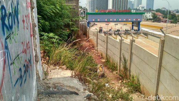 Akses jalan kena imbas tol Depok Antasari