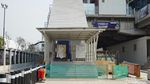Penampakan Proyek LRT Velodrome-Kelapa Gading