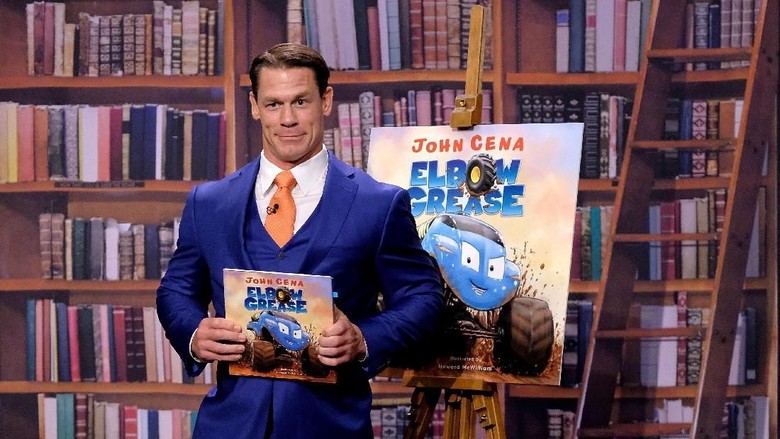 Lewat Buku, Pegulat John Cena Berbagi Inspirasi untuk Anak 