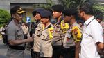 Potret Polisi Bermotor Hingga Barracuda Siaga Jelang Pemeriksaan Amien