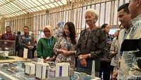 Paviliun Indonesia dibuat dalam rangkaian pertemuan tahunan IMF World Bank di Bali.