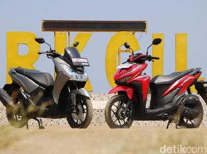 Spesifikasi Honda Vario 125 vs Yamaha Lexi, Mana Lebih Unggul?