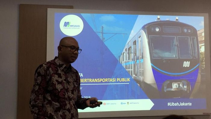 Dirut MRT Jakarta William Sabandar/Foto: Eduardo Simorangkir Dirut MRT Jakarta William Sabandar/Foto: Eduardo Simorangkir