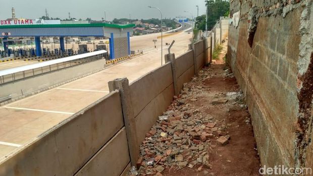 Akses jalan kena imbas tol Depok Antasari