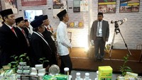 Pameran hasil bumi itu menjadi salah satu bagian dari acara Rapat Kerja Nasional Lembaga Dakwah Islam Indonesia (LDII).