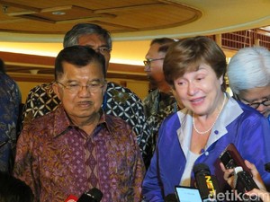 JK Bertemu CEO World Bank, Bahas Rehabilitasi Lombok dan Sulteng