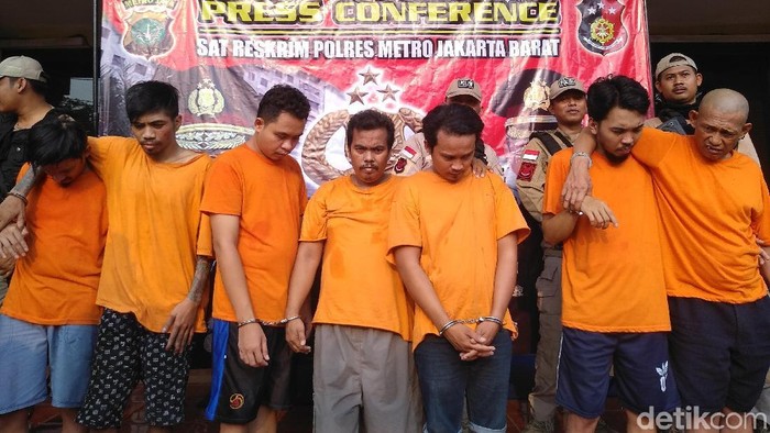 7 Komplotan Pencuri Motor di Jakbar Ditangkap, 3 Ditembak di Kaki