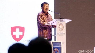 JK dan Sri Mulyani Bicara soal Asuransi Bencana di IMF-WB