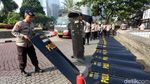 Potret Polisi Bermotor Hingga Barracuda Siaga Jelang Pemeriksaan Amien