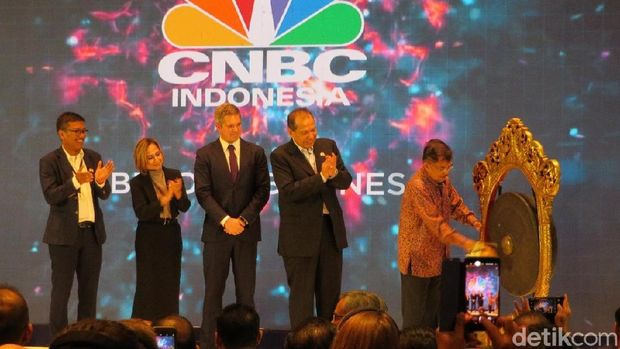 Wapres JK Resmikan CNBC Indonesia di Bali