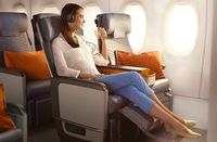 Kursi Premium Economy Penerbangan Terpanjang Dunia tak Laku