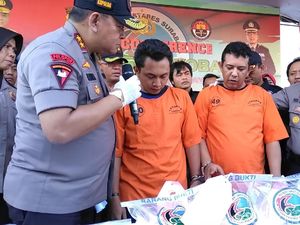 Polisi Amankan 6 Kg Sabu Asal China, 2 Pengedarnya Ditangkap