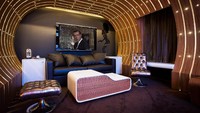 Seven Hotel Paris menyediakan kamar dengan berbagai tema berbeda. Salah satunya Secret Agent Suite (Seven Hotel)