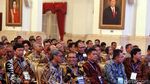 Jokowi Terima Rektor PTN dan Pejabat Kemenristekdikti di Istana
