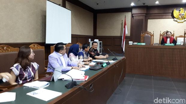Sidang PK Irman Gusman di PN Jakpus, Rabu (10/10/2018)
