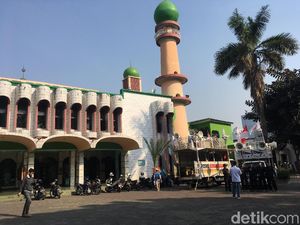 Begini Situasi Masjid Al-Munawwar Jelang Aksi Kawal Amien Rais