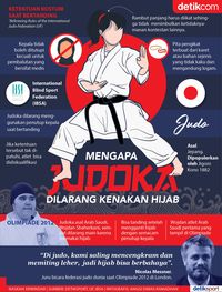 Bukan Diskriminasi, Ini Alasan Judoka Dilarang Tanding Kenakan Hijab
