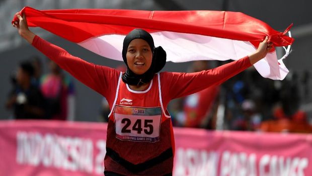 Atlet-atlet Indonesia berhasil meraih prestasi terbaik di ajang Asian Para Games 2018.