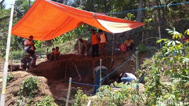 Ini yang Hasil Penggalian BPCB Jateng di Candi Ngempon