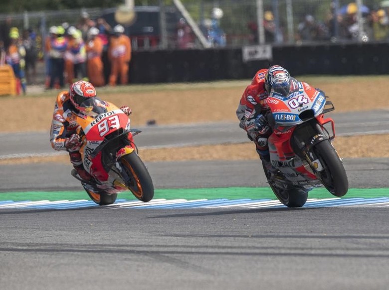Balapan MotoGP. Foto: Mirco Lazzari gp/Getty Images Balapan MotoGP. Foto: Mirco Lazzari gp/Getty Images