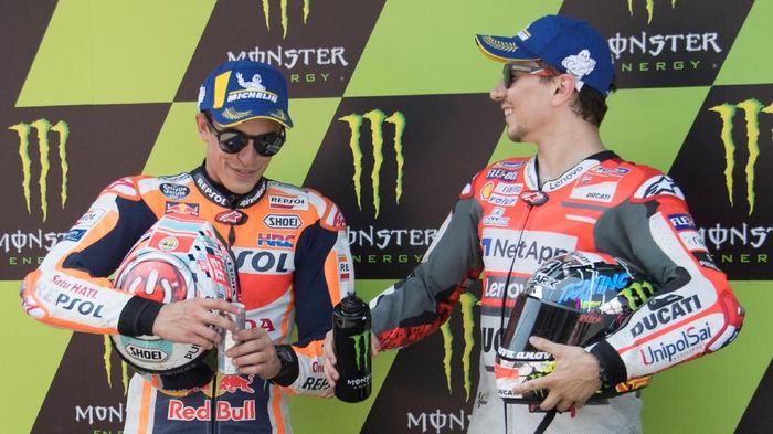 Honda ingin tahu keunggulan Ducati dari Jorge Lorenzo. (Foto: Mirco Lazzari gp/Getty Images) Honda ingin tahu keunggulan Ducati dari Jorge Lorenzo. (Foto: Mirco Lazzari gp/Getty Images)