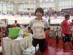 Pebalap Sepeda Cantik dari Jepang Ini Betah di Indonesia
