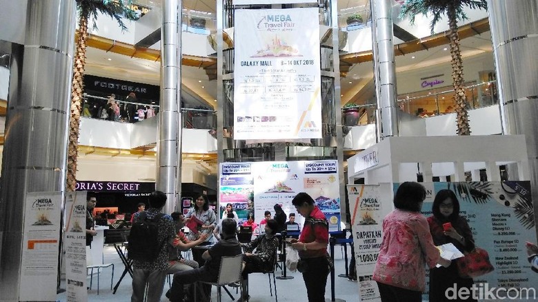 Foto: Mega Travel Fair di Surabaya (Deny Prastyo Utomo/detikTravel) Foto: Mega Travel Fair di Surabaya (Deny Prastyo Utomo/detikTravel)