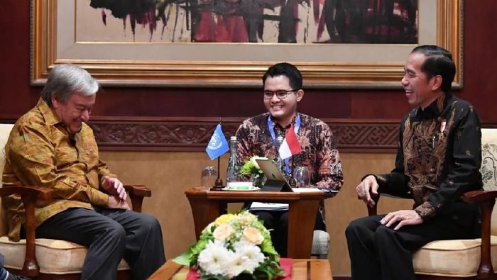 Presiden Joko Widodo (Jokowi) melakukan pertemuan bilateral dengan Sekretaris Jenderal (Sekjen) PBB Antonio Guterres/Foto: Dok. Biro Pers Istana Presiden Joko Widodo (Jokowi) melakukan pertemuan bilateral dengan Sekretaris Jenderal (Sekjen) PBB Antonio Guterres/Foto: Dok. Biro Pers Istana