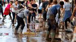 Foto: Kota Mallorca Luluh Lantak Diterjang Banjir
