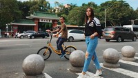 Sudah banyak destinasi yang sudah Chanela kunjungi, dari Taiwan sampai ke Eropa pun pernah. (Instagram/@tcjamidah)