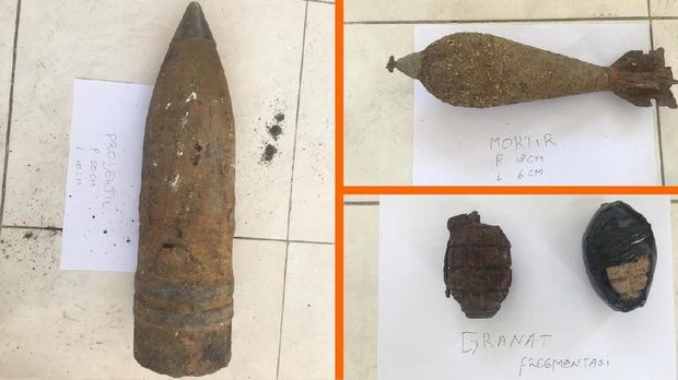 Bahan Peledak Peninggalan Perang Dunia Ke-2 Dimusnahkan Polisi
