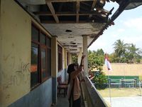 Bangunan Sekolah di Pusat Perkotaan Ciamis ini Terancam Roboh