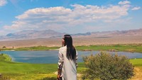 Chanela juga menikmati alam pegunungan di Nevada, Amerika Serikat. (Instagram/@tcjamidah)