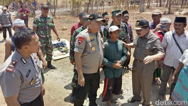 Gubernur, kapolda dan pangdam cek korban gempa di Sumenep/