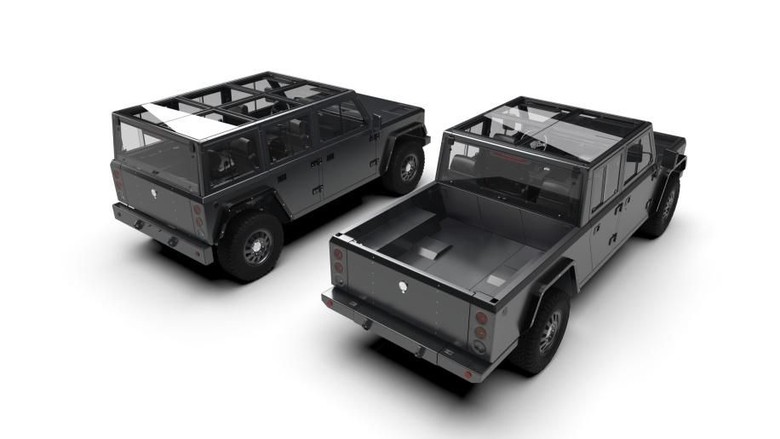 Mobil pikap listrik Bollinger Motors Foto: Pool (Autoblog) Mobil pikap listrik Bollinger Motors Foto: Pool (Autoblog)
