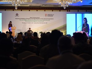 Sri Mulyani Dorong Pembiayaan Ramah Lingkungan untuk Infrastruktur