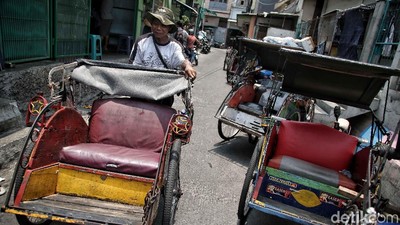 Geliat Shelter Khusus Becak di Jakarta Utara