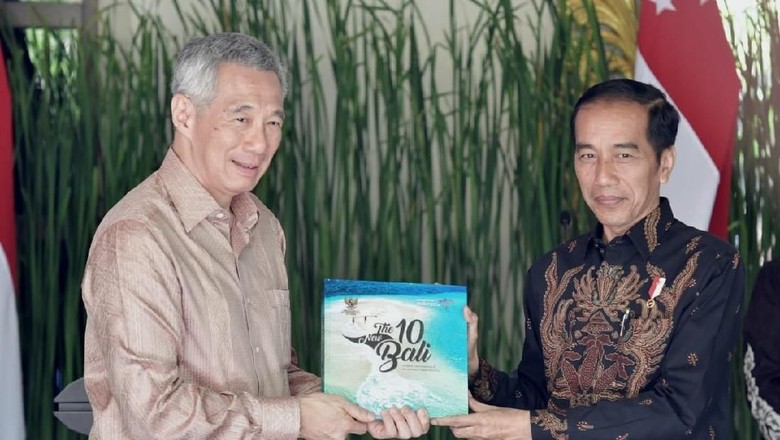 Presiden Joko Widodo dan PM Singapura Lee Hsien Loong (dok. Kris/Biro Pers Setpres) Presiden Joko Widodo dan PM Singapura Lee Hsien Loong (dok. Kris/Biro Pers Setpres)