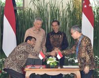 Bertemu PM Singapura, Jokowi Mau Perkuat Kerja Sama Pariwisata