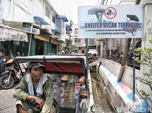 DPRD akan Tolak Revisi Perda Becak, Ini Kata Anies